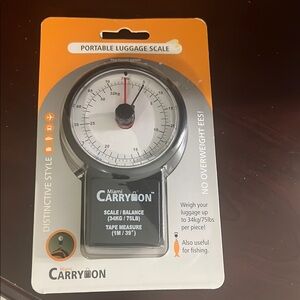 Portable luggage scale